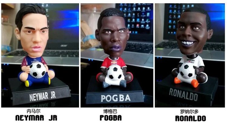 Paris Saint-Germain Messi Bobblehead Figure Black Electronics - 17