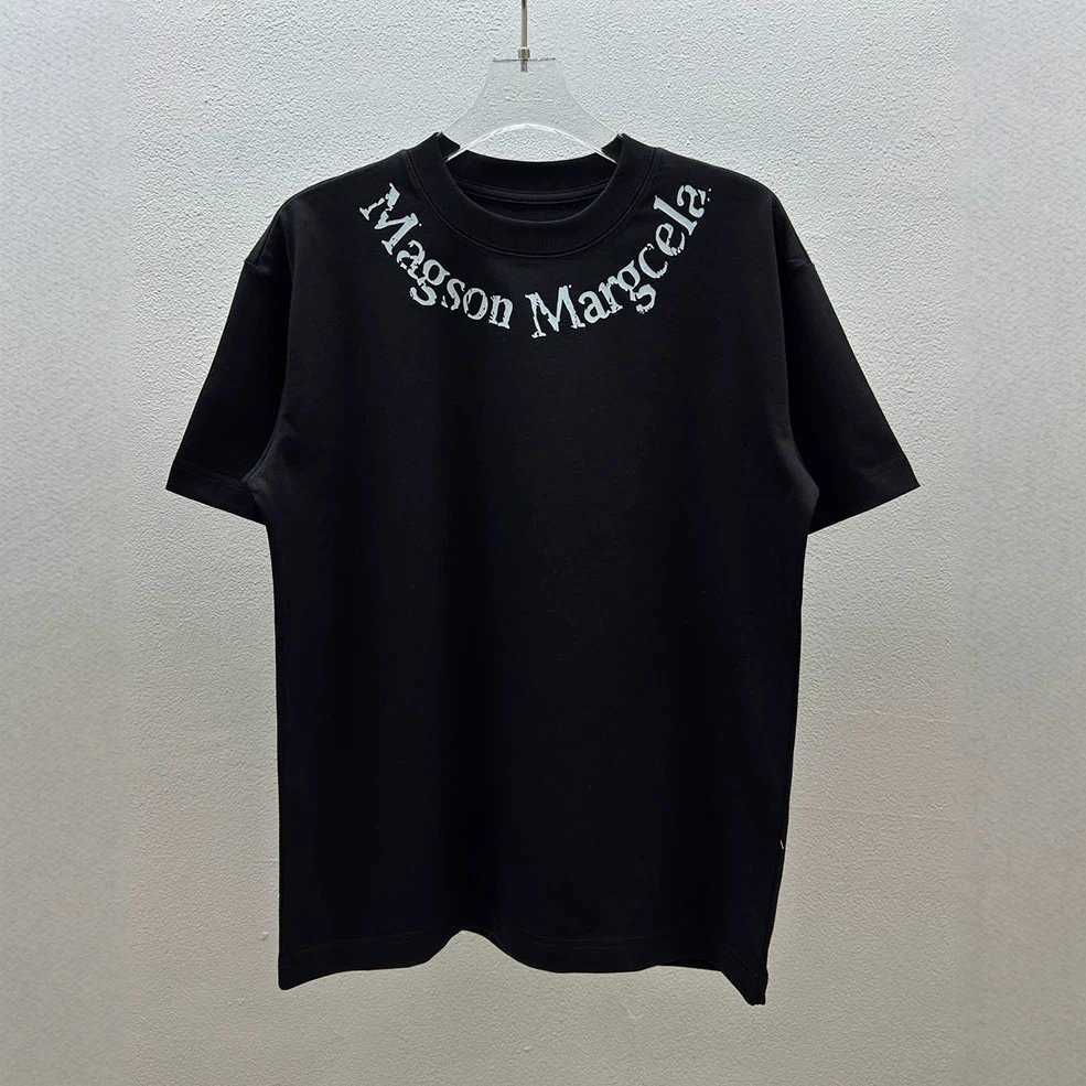 Maison Margiela Arch Logo Black T-Shirt