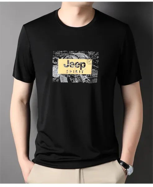 Design Jeep Spirit Graphic Print White T-Shirt T-Shirts - 8