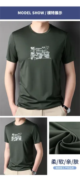 Design Jeep Spirit Graphic Print White T-Shirt T-Shirts - 18