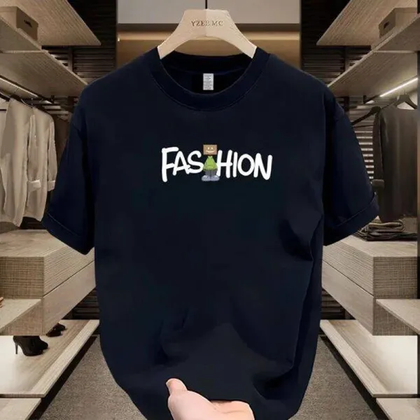 Design Fashion Graphic Print White T-Shirt - 4