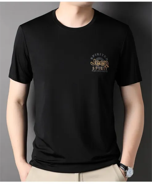 Design Jeep Spirit Graphic Print White T-Shirt T-Shirts - 14