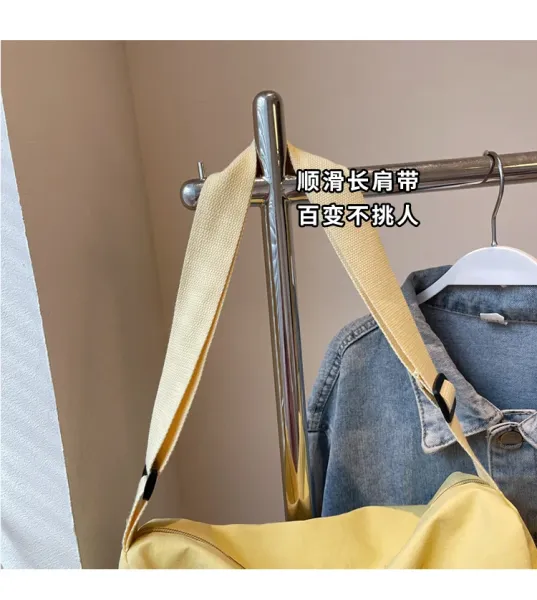 Design ZiYuan Duffle Bag Yellow Travel Bag Duffle Bag - 6