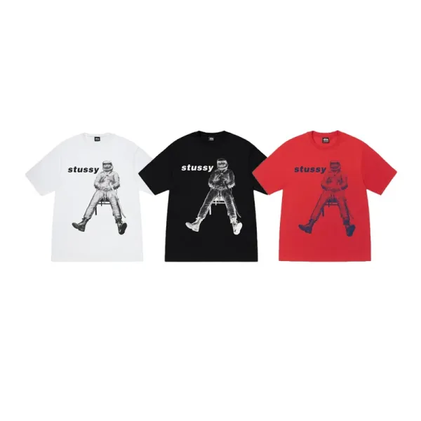 Design Halftone Logo Graphic T-Shirt Gray - 33