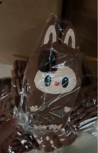 Design Bunny Character 3D Silicone Phone Case Brown - 5