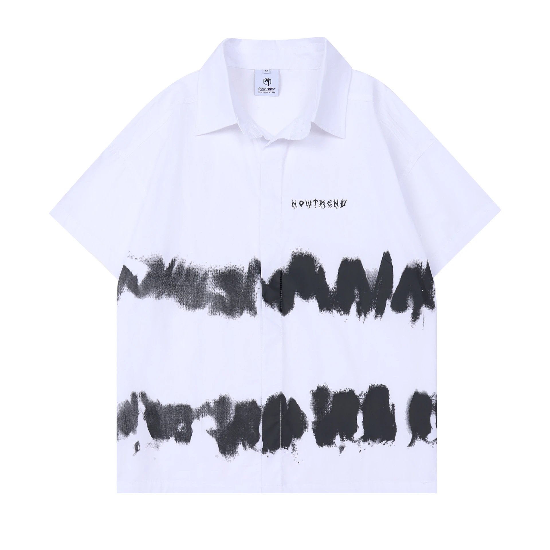 Design NTHV Library Black Oversized Short-Sleeve Shirt - 9