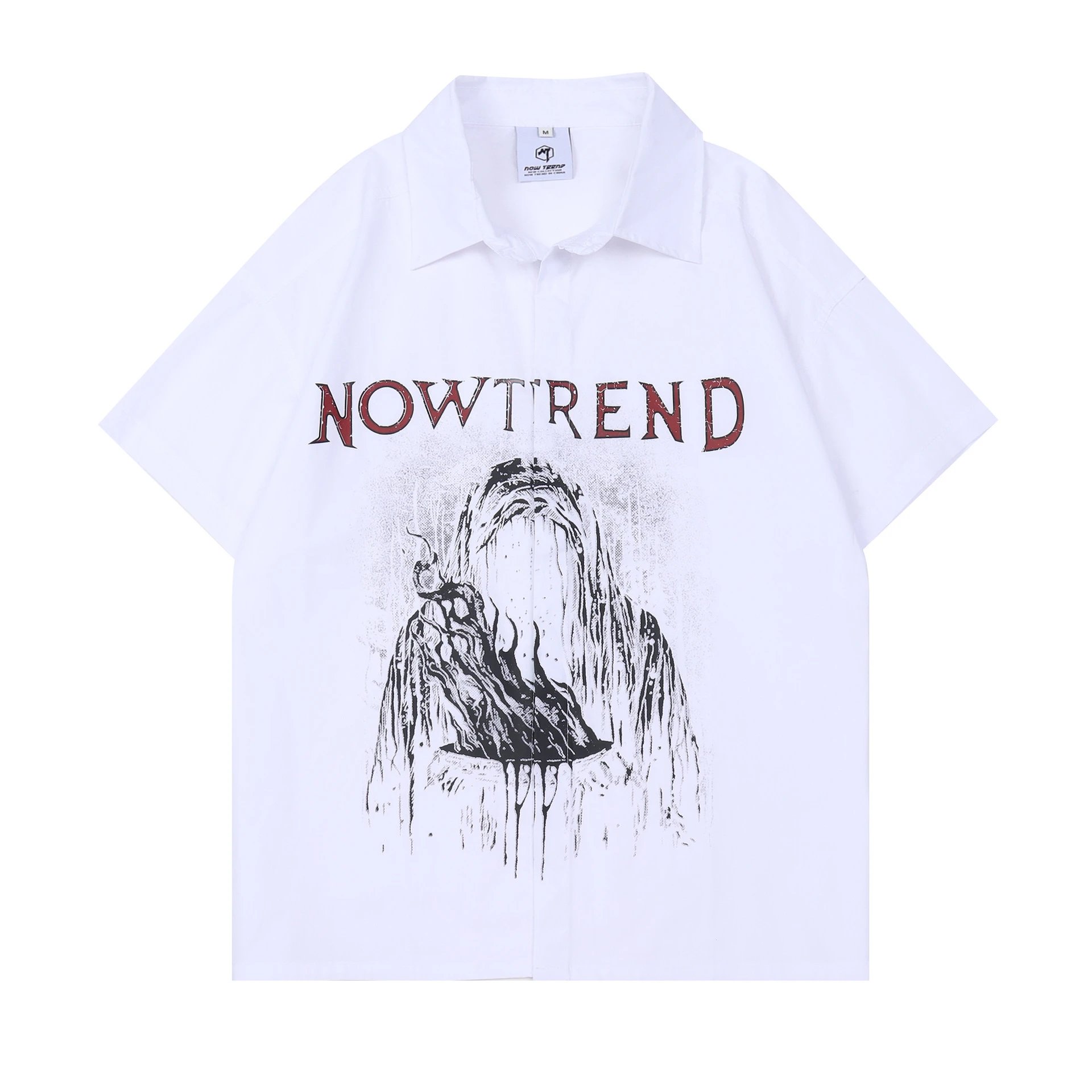 Design NTHV Library Black Oversized Short-Sleeve Shirt - 11