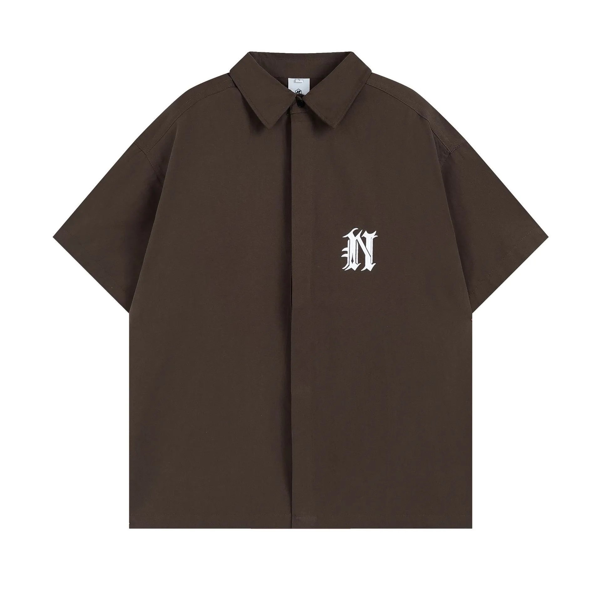 Design NTHV Library Black Oversized Short-Sleeve Shirt - 23