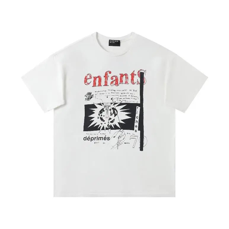 Design Erdem x Lo-fi Burn Graphic Print White T-Shirt T-Shirts - 7