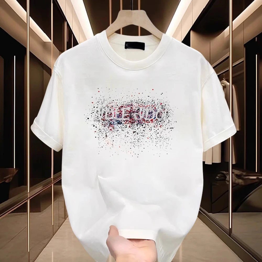 Valentino Garavani VLTN Splatter Print White T-Shirt - 15