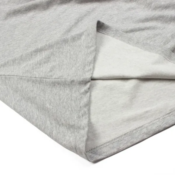 Design Half-Zip Oversized T-Shirt Gray - 17