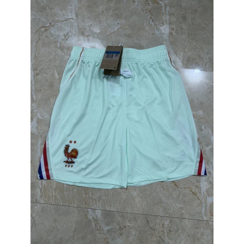 Le Coq Sportif France National Team Away Shorts Mint Green