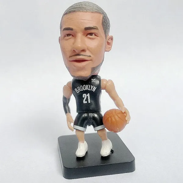 Los Angeles Lakers LeBron James Bobblehead Figurine Accessories - 11