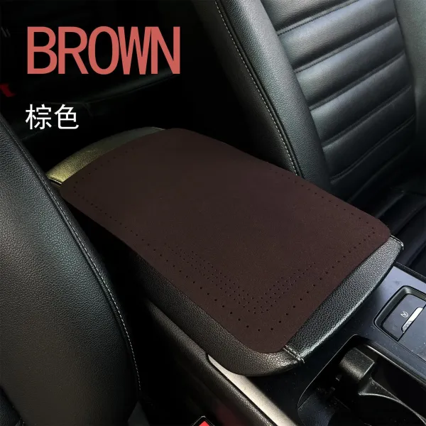 Design Car Center Console Armrest Pad Black Automotive Accessory Electronics - 17