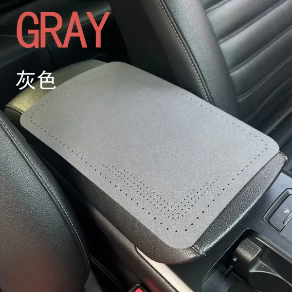 Design Car Center Console Armrest Pad Black Automotive Accessory Electronics - 18