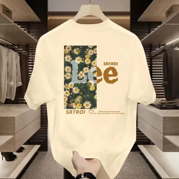 Lee SRTBOI Graphic Print White T-Shirt - 10