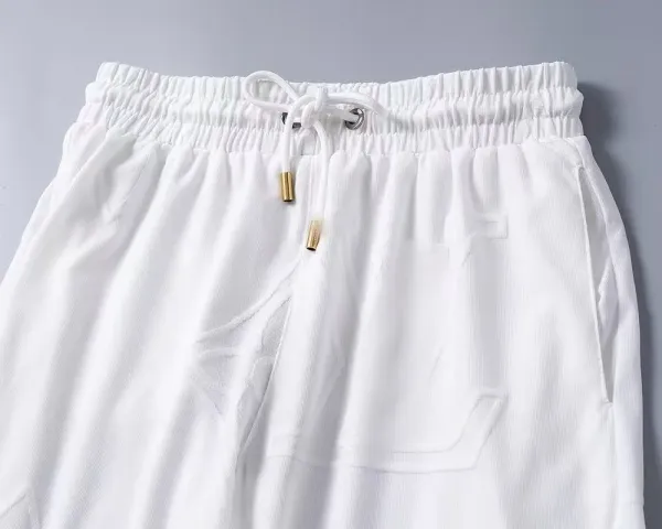 Amiri Graphic Print White T-Shirt and Shorts Set - 8