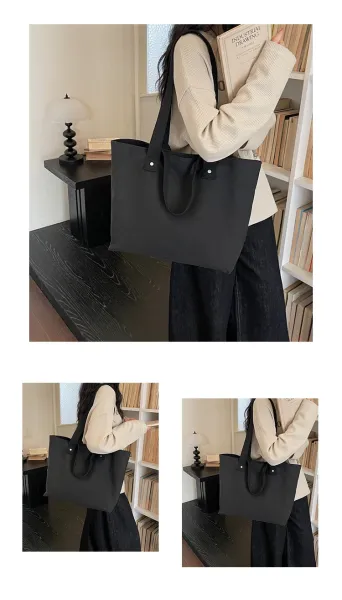 Design Canvas Tote Bag Olive Green Tote Bag - 14