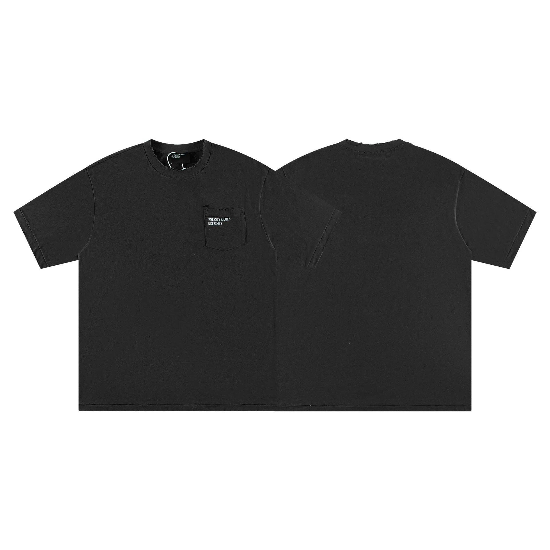 852 Washed Black with Pocket