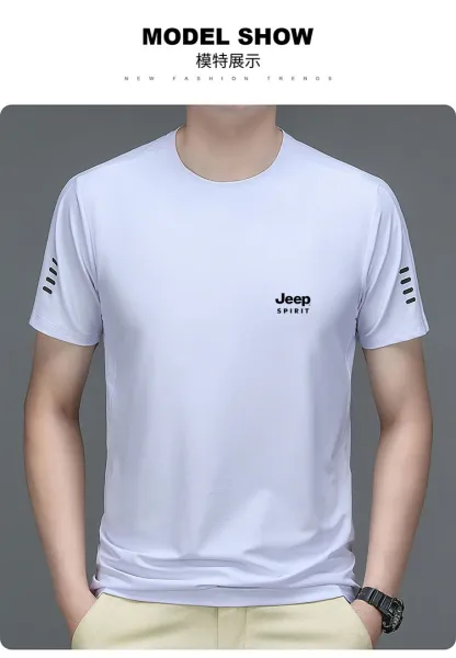 Design Jeep Spirit Light Green Performance T-Shirt T-Shirts - 10