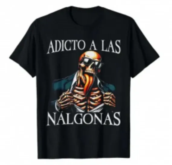 Design Skull Graphic T-Shirt Black - 1