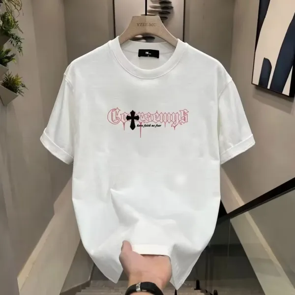 Design NENG Graphic Print White T-Shirt - 10
