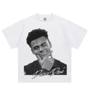 Design Desire Dové Portrait White T-Shirt - 1
