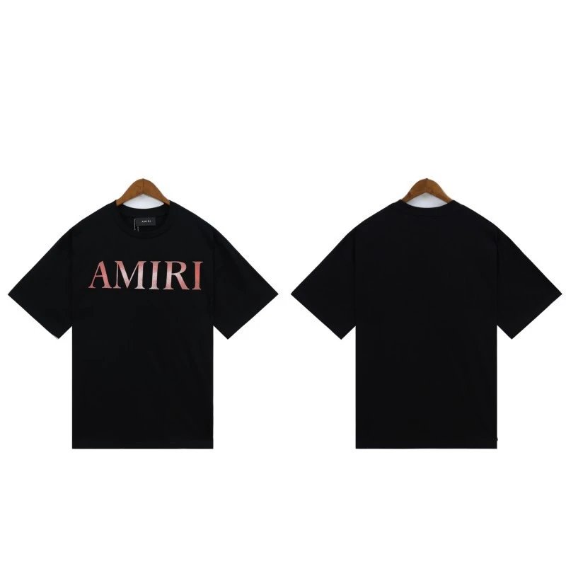Splatter Camo Tie-Dye Letter T-Shirt photo 6