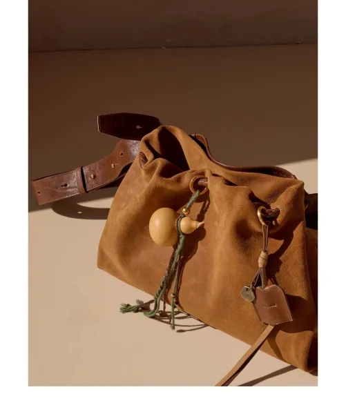 Design Songmont Flower Charm Keychain Olive Green Jewelry - 12