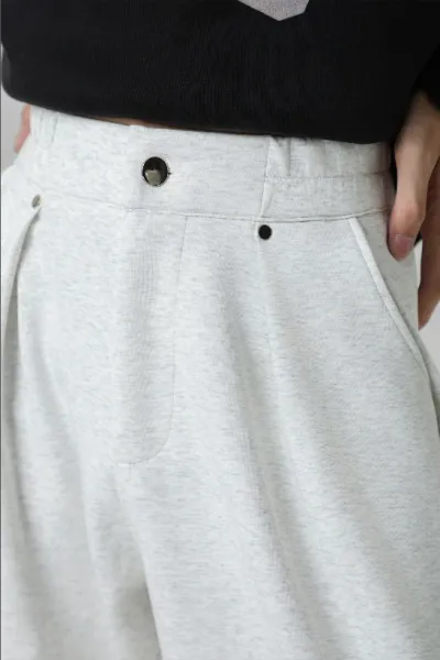 Design Cargo Pants Gray Streetwear Pants - 3