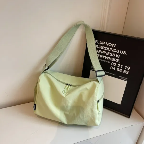 Design FLUP Flap Duffle Bag Mint Green Travel Bag Duffle Bag - 1