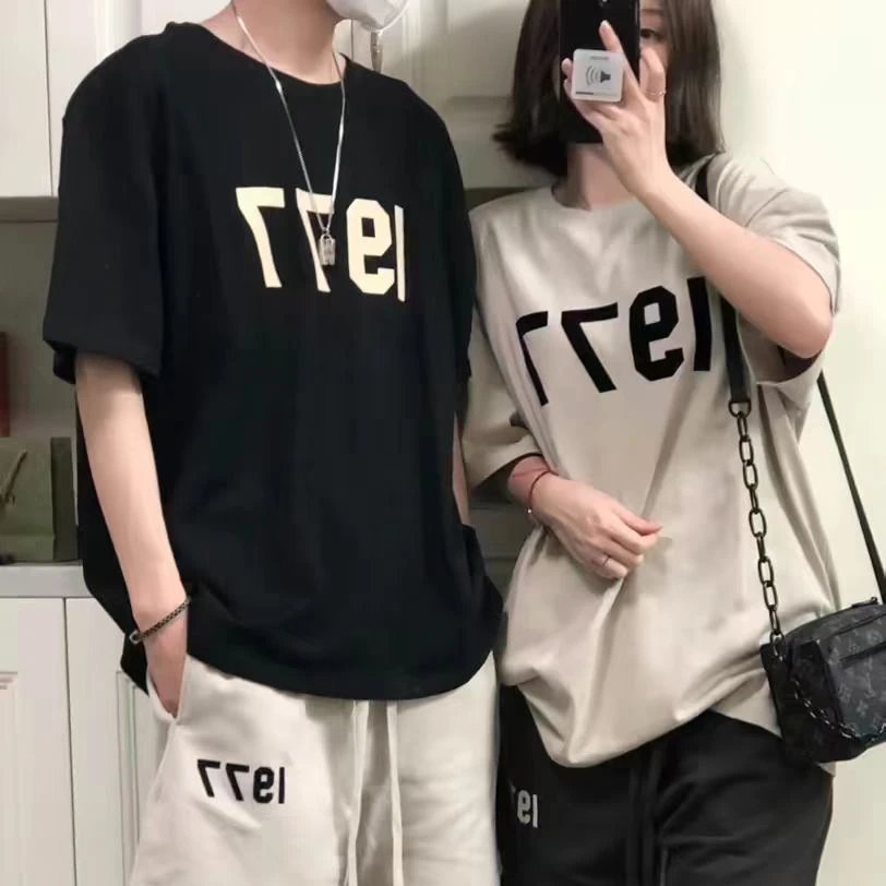Essentials Zone Pima Cotton 1977 T-Shirt Couple photo 5