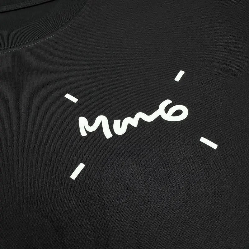 Maison Margiela Logo Embroidered T-Shirt White and Black - 25