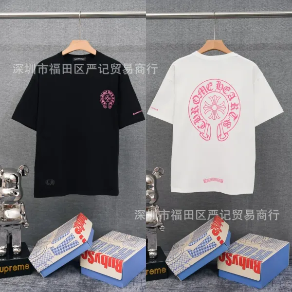 Chrome Hearts American Flag Graphic T-Shirt Black - 19