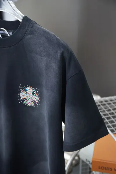 Chrome Hearts Cross Cluster Print White T-Shirt - 6