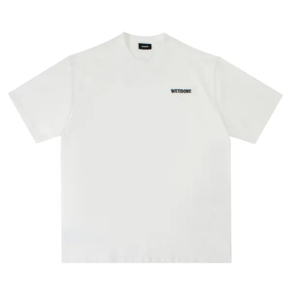 Versace Medusa Wings Red Embroidered White T-Shirt - 14