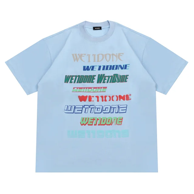 WETIDONE T-Shirts Short-Sleeve Crewneck product detail image 19