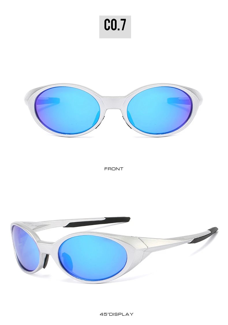 Design Sporty Wraparound Sunglasses Black / Red - 12