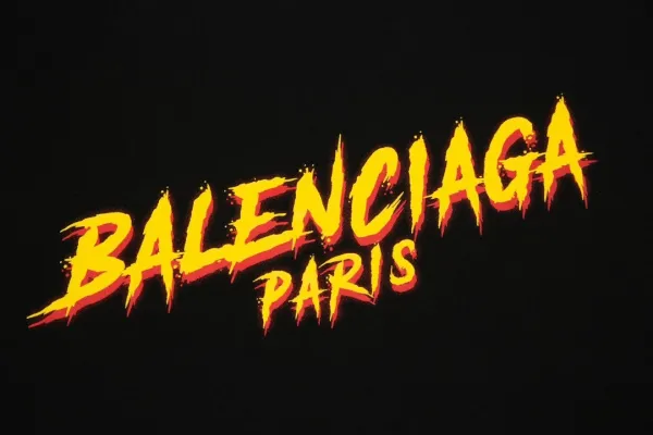 Balenciaga Paris Sunset Graphic T-Shirt Black - 9
