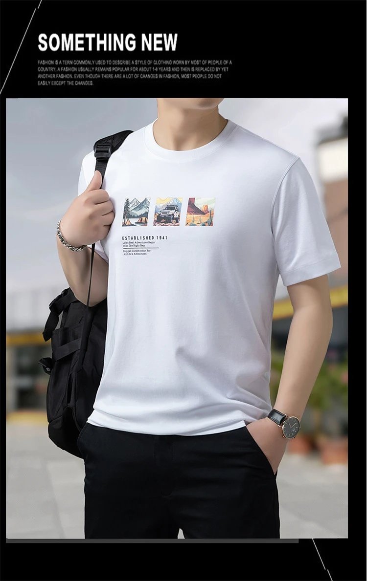 Design Jeep Spirit Graphic Print White T-Shirt T-Shirts - 19