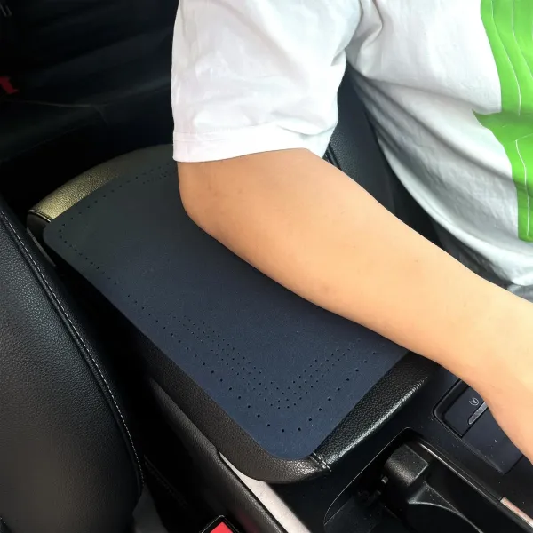 Design Car Center Console Armrest Pad Black Automotive Accessory Electronics - 25