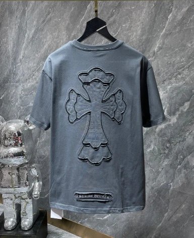 Chrome Hearts Multicolor Cross Flower Print T-Shirt - 23