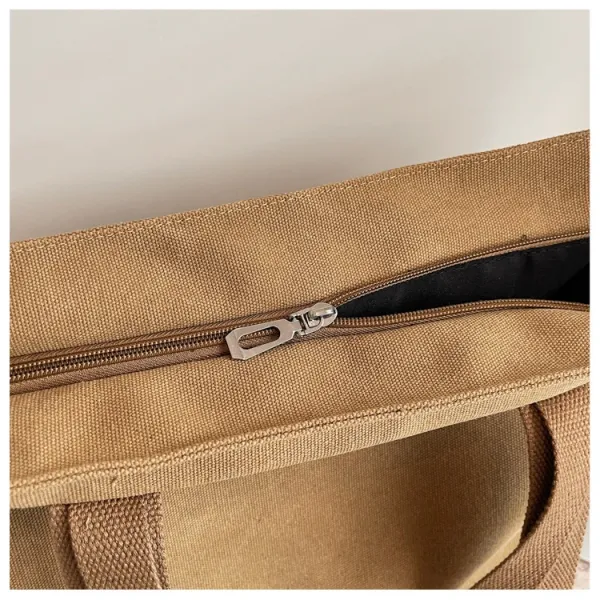Design Canvas Tote Bag Olive Green Tote Bag - 36