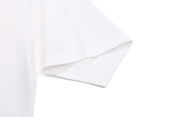 Design Abstract Print White T-Shirt - 21