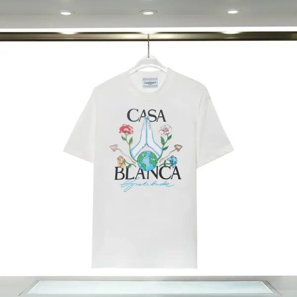 Casablanca Casa Blanca Gratitude White T-Shirt - 1