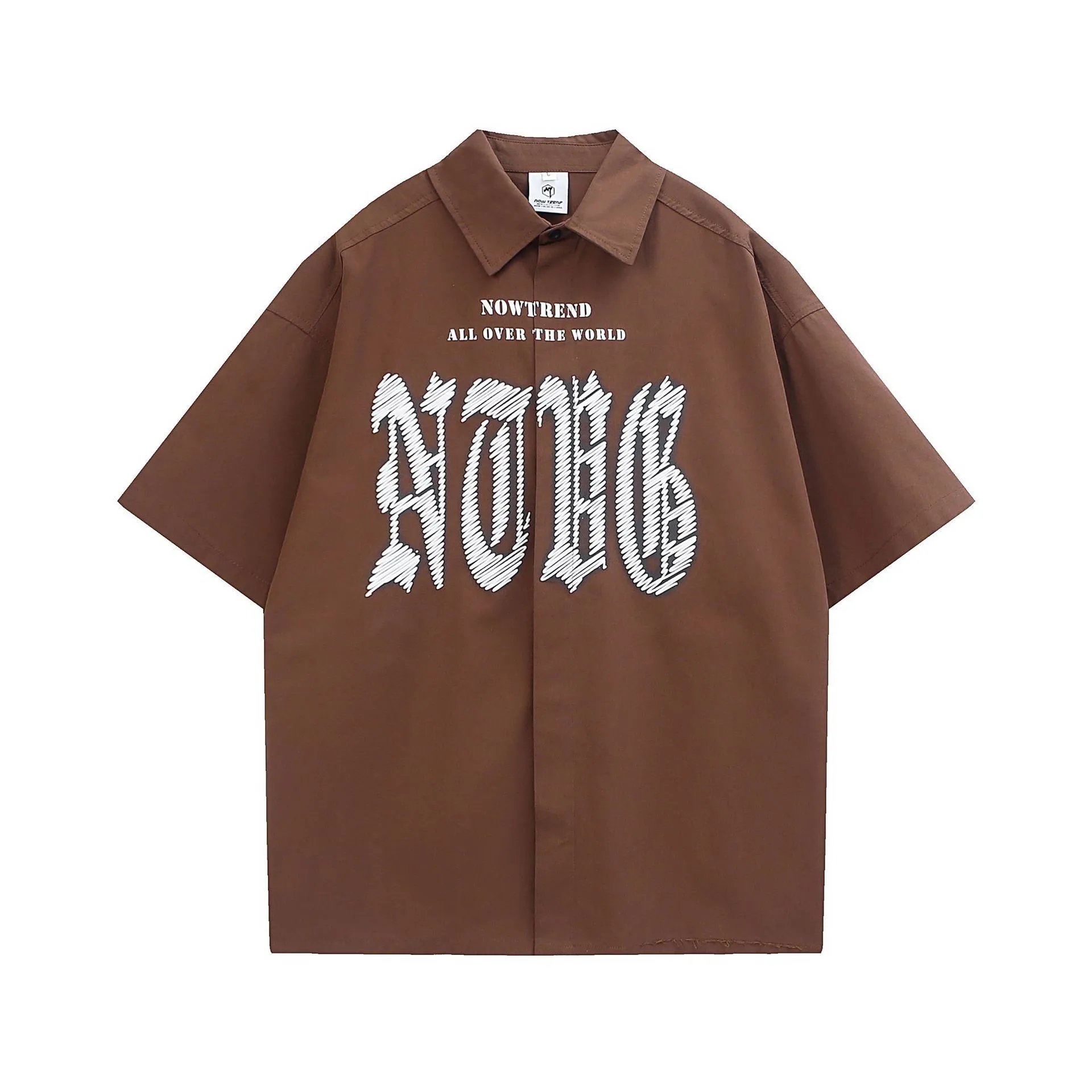 Design NTHV Library Black Oversized Short-Sleeve Shirt - 22
