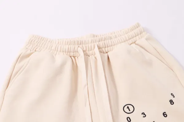 Maison Margiela Numbered Logo Shorts Black - 6