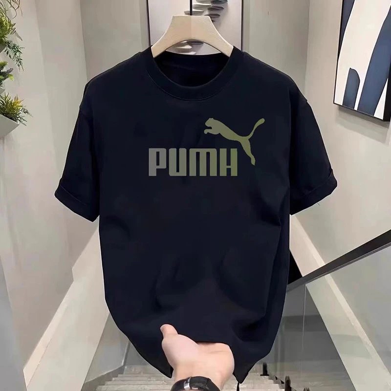 Puma Logo Graphic White T-Shirt - 3