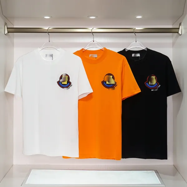 Moncler Graphic Print T-Shirt Blue - 6