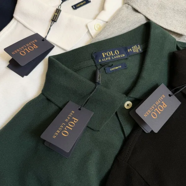 Polo Ralph Lauren Classic Fit Polo White Polo Shirt - 10